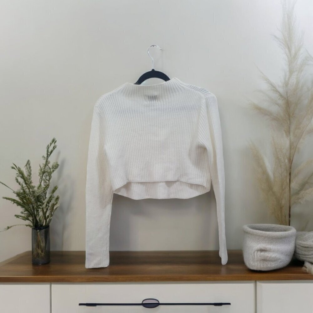 Princess Polly Women's White Jumper Princess Polly Women's White Jumper Size S